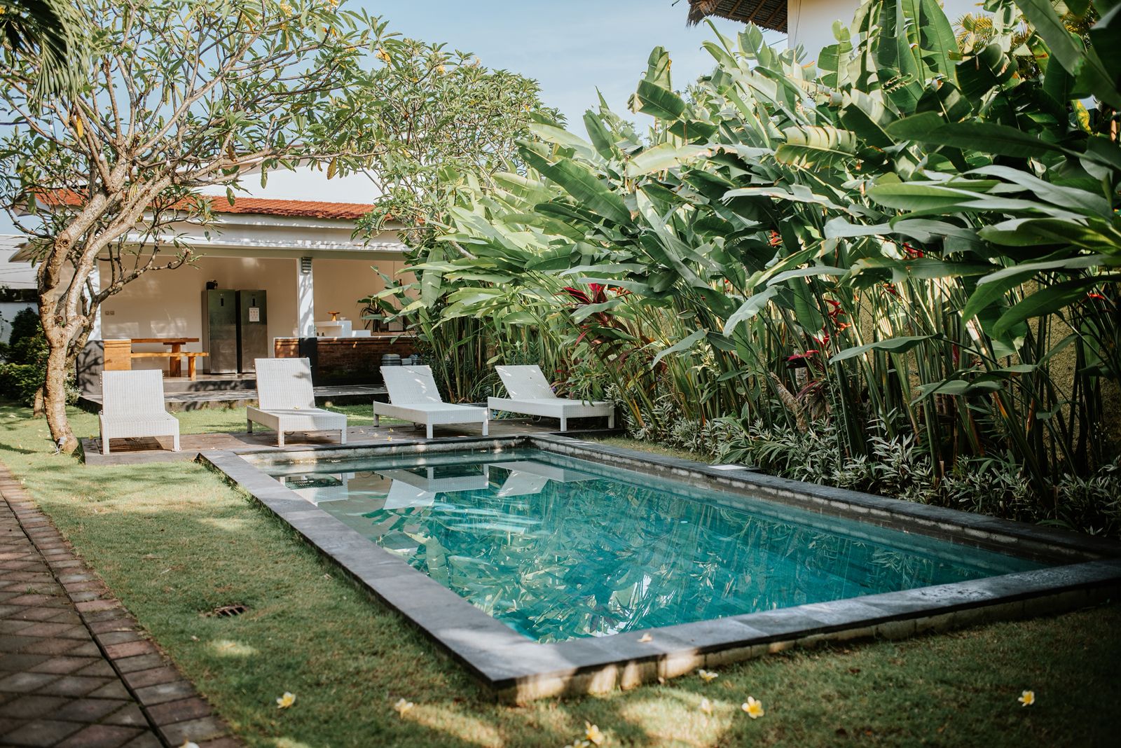 Stylish Loft Apartment with Shared Pool in Tranquil Tegal Cupek