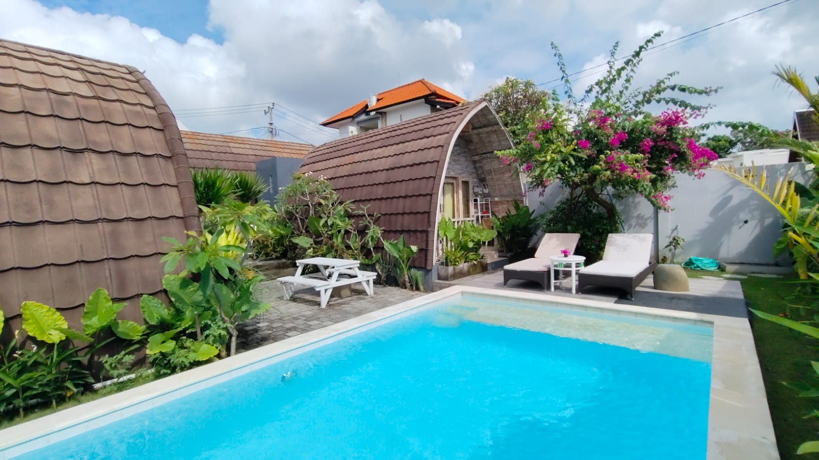 Cozy 1-Bedroom Furnished Villa with Shared Pool – Your Peaceful Padonan Hideaway!