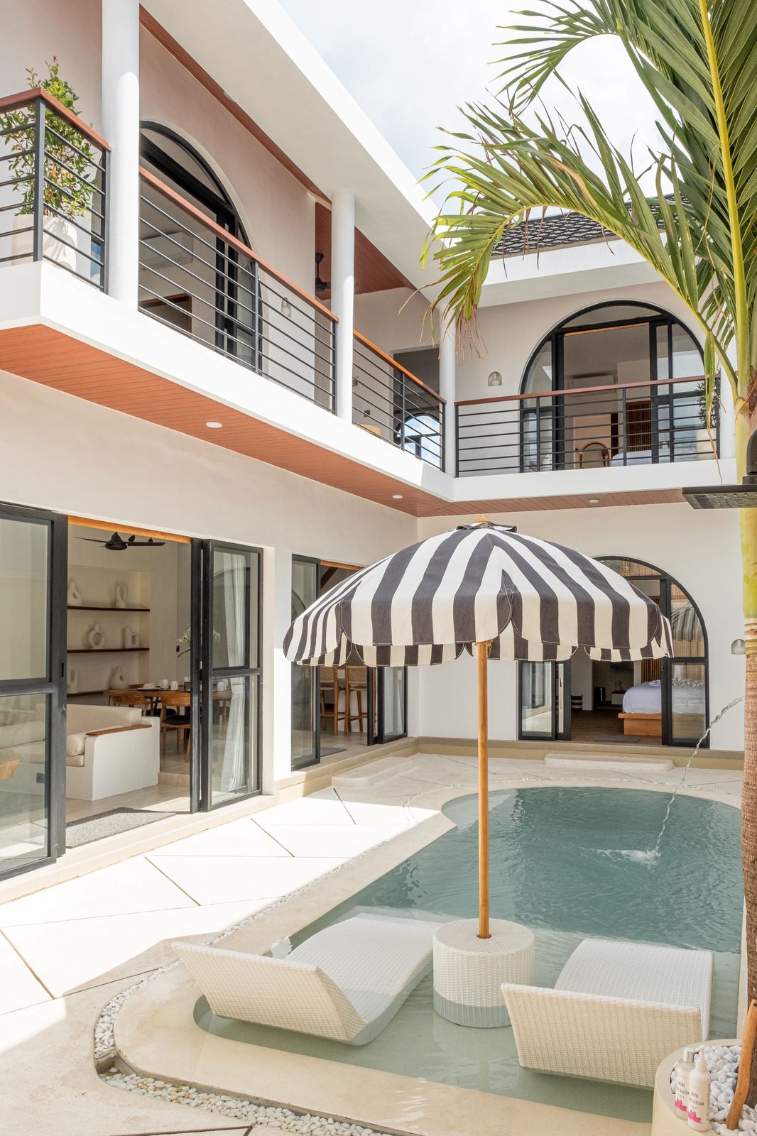 Stylish 3-Bedroom Villa with Chic Mediterranean Touch in Berawa